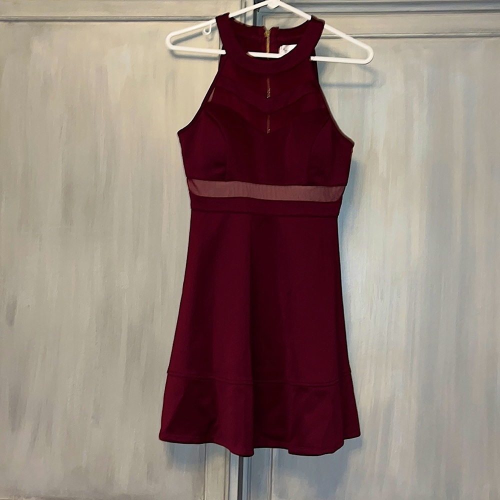 Maroon Formal Dress